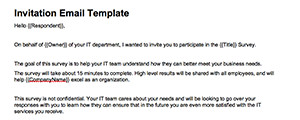 Invitation Email Template thumbnail