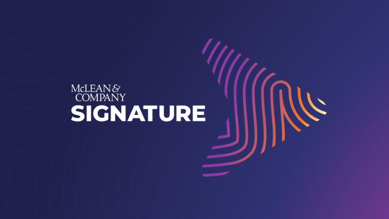 McLean Signature 2026 logo