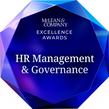 HR Management and Governance Award Badge